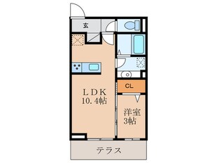 ガナールの物件間取画像